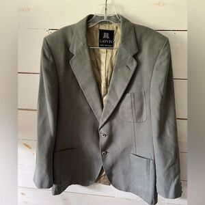 Lanvin Gray Suede Men's Blazer, Paris/New York, see photos, EUC